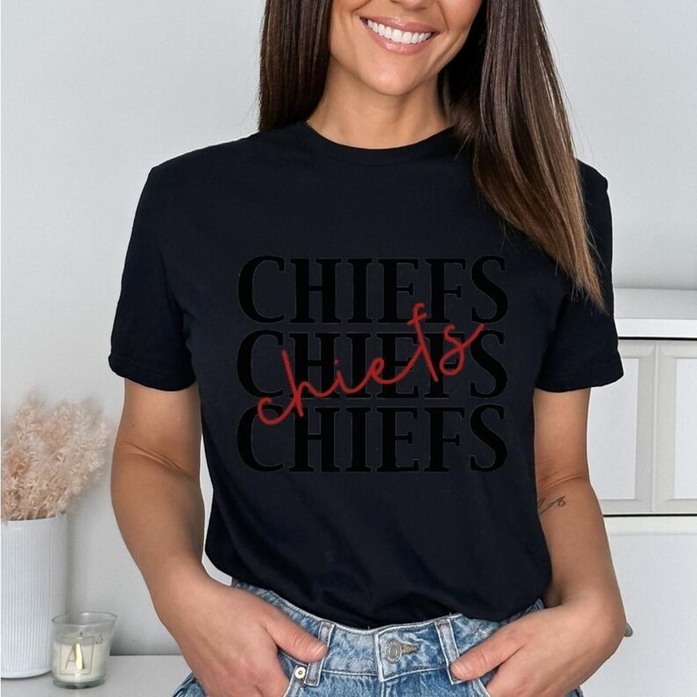 Kc Chiefs Shirt Kansas City T-Shirt Football Shirt Chiefs Shirt